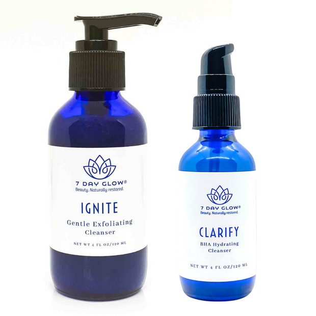 Double Cleansing with IGNITE Exfoliating Cleanser Duo