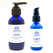 Double Cleansing With IGNITE Exfoliating Cleanser Duo