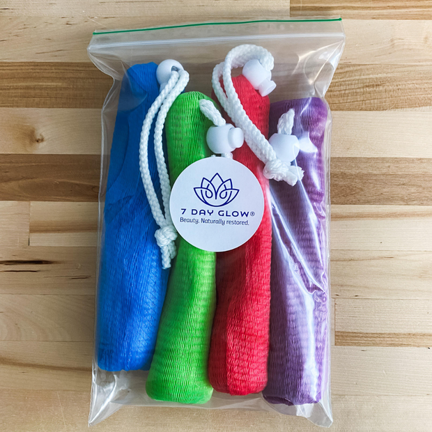 Mesh Soap Saver Pouch Bundle